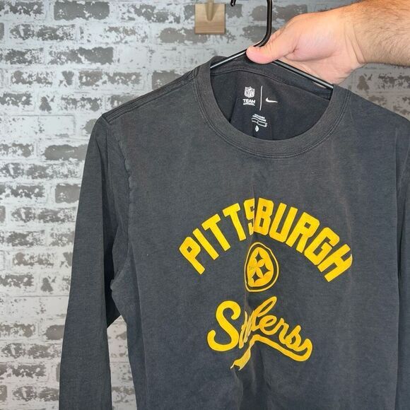 Nike nfl team apparel Pittsburgh Steelers long sleeve tshirt - Picture 6 of 6